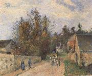 Camille Pissarro The Mailcoach The Road from Ennery to the Hermitage